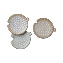 FISH PLATE BEIGE 